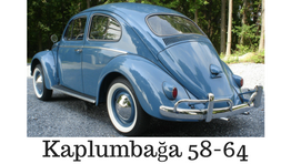 volkswagen kaplumbağa 58 64